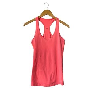 Lululemon coral racer back tank top